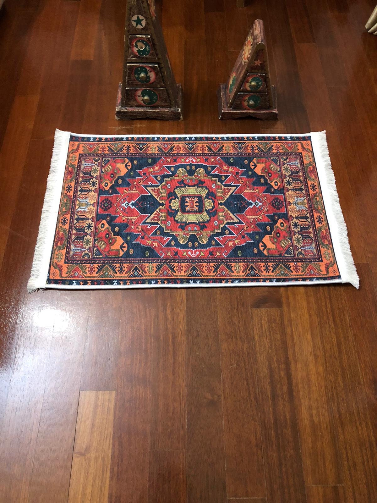 Decorative Area Rug, 2.0x3.0 ft, Turkish Pattern Rug, Antique Oushak Rug, Bohemian Rug, New Kilim Rug, Kitchen Decor Rug, Bedroom Decor Rug