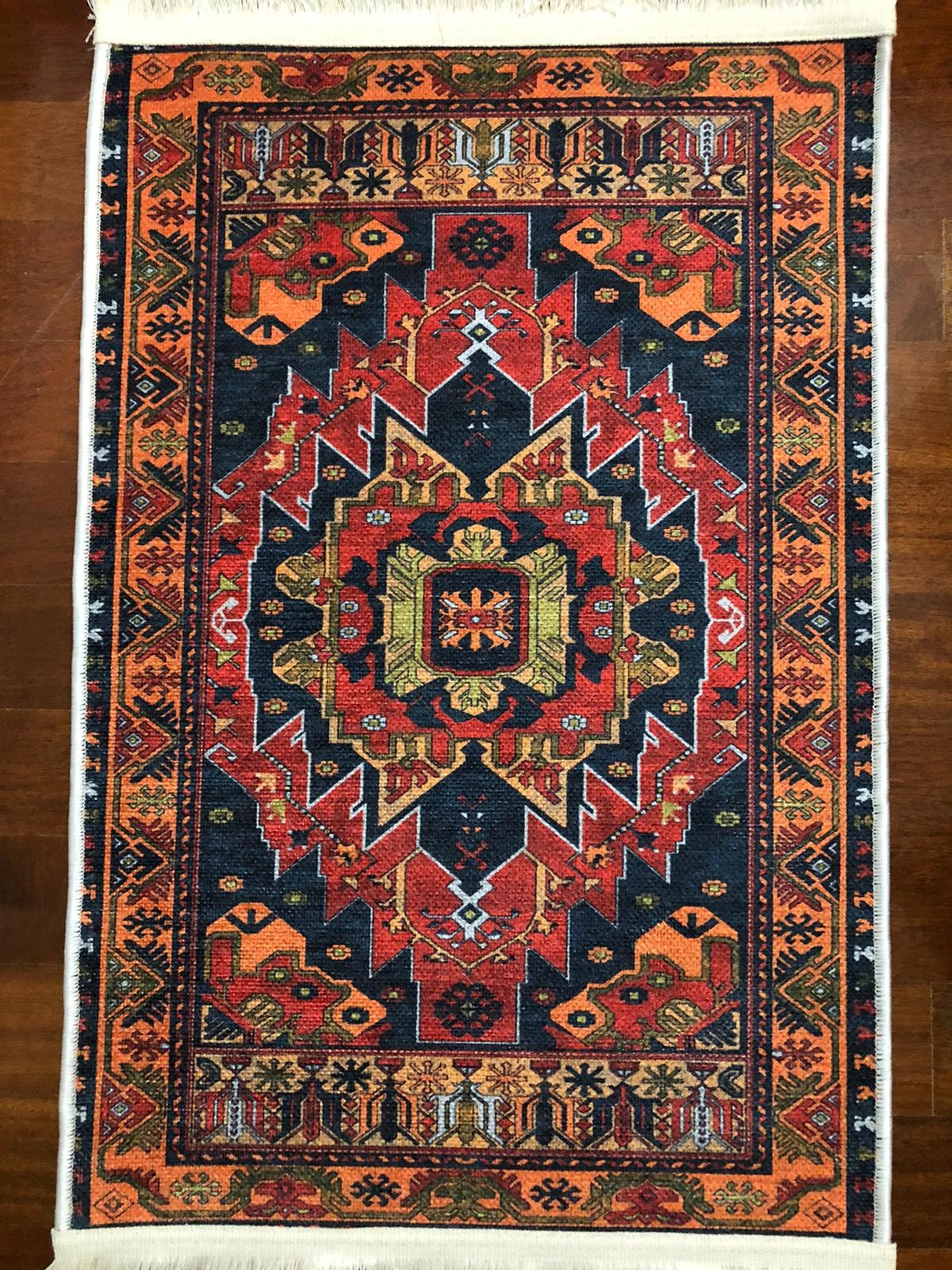 Decorative Area Rug, 2.0x3.0 ft, Turkish Pattern Rug, Antique Oushak Rug, Bohemian Rug, New Kilim Rug, Kitchen Decor Rug, Bedroom Decor Rug