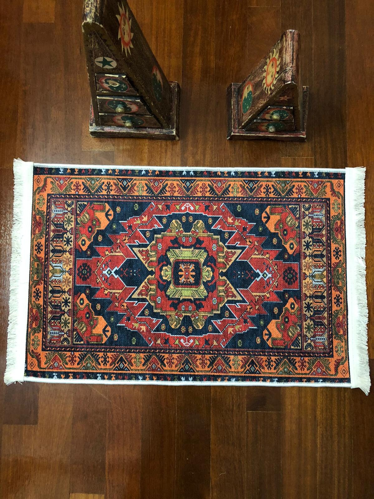 Decorative Area Rug, 2.0x3.0 ft, Turkish Pattern Rug, Antique Oushak Rug, Bohemian Rug, New Kilim Rug, Kitchen Decor Rug, Bedroom Decor Rug
