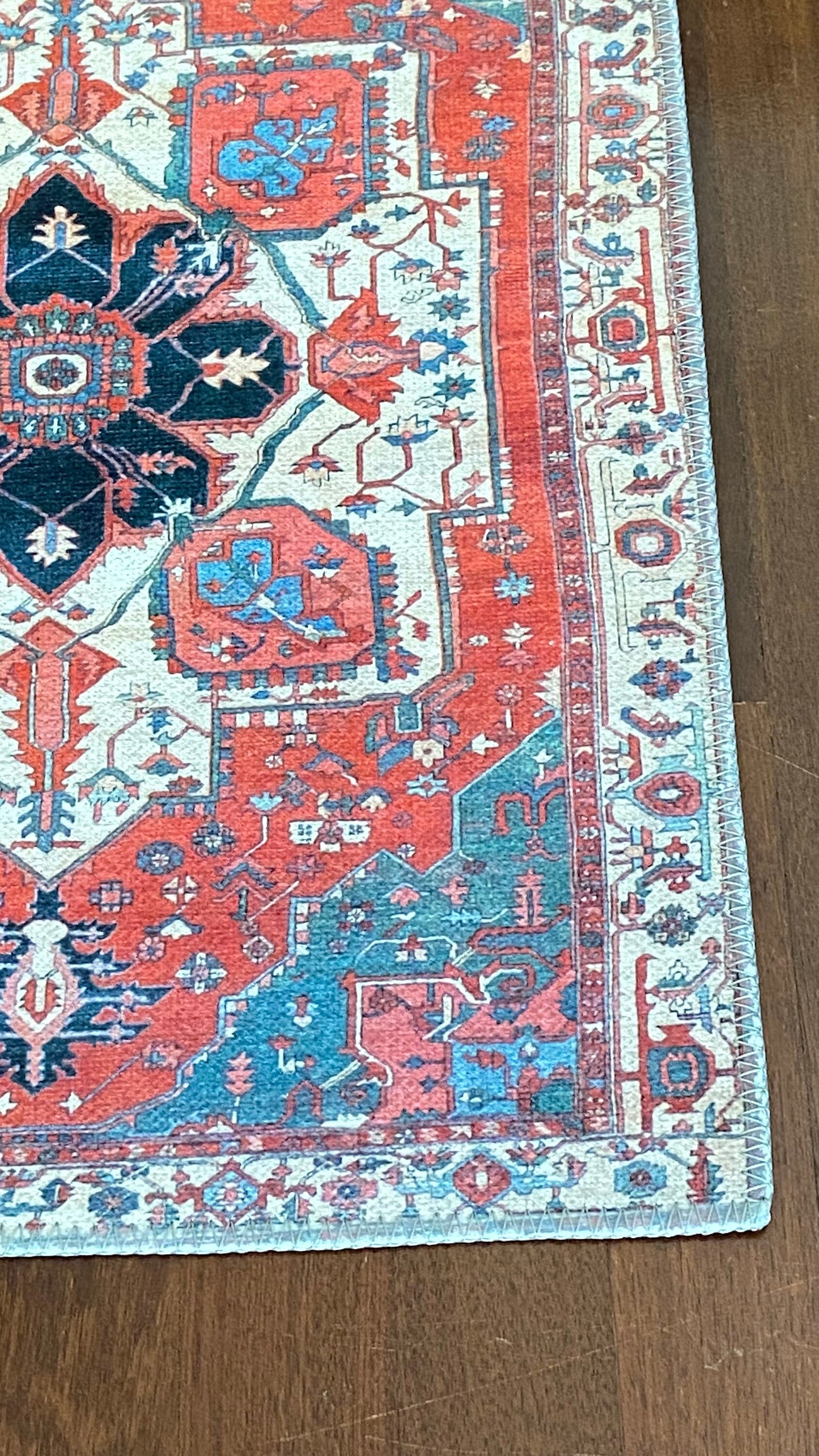 Red Small Rug, 2 x 3 ft Washable Rug, Decorative Rug, Bathroom Rug, Doormat Rug, Home Gift Rug, Non-Slip Rug, Oriental Rug,