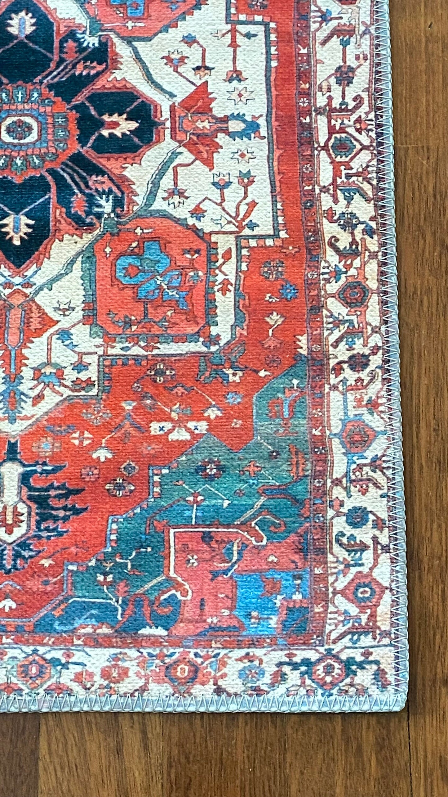 Red Small Rug, 2 x 3 ft Washable Rug, Decorative Rug, Bathroom Rug, Doormat Rug, Home Gift Rug, Non-Slip Rug, Oriental Rug,