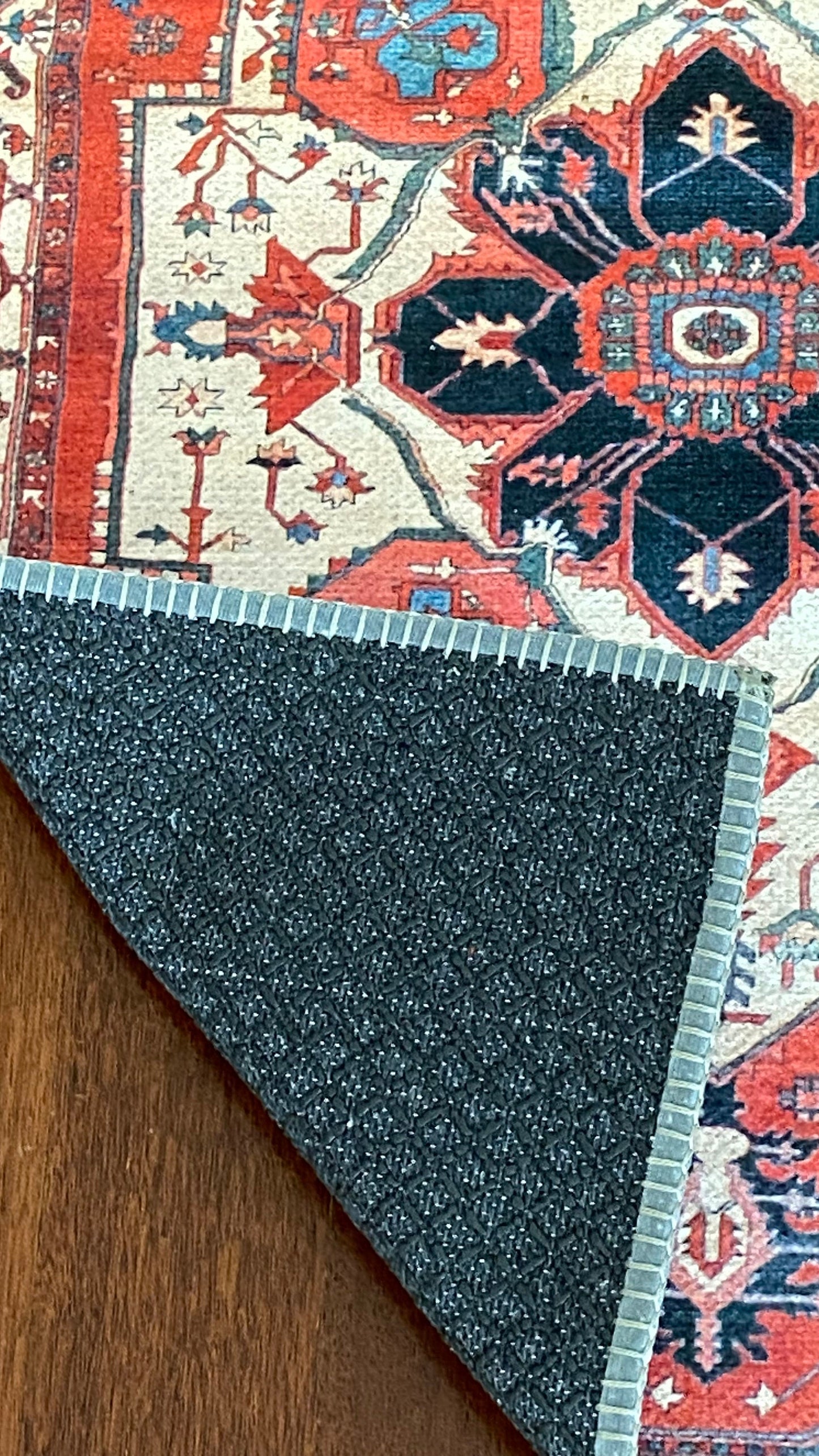 Red Small Rug, 2 x 3 ft Washable Rug, Decorative Rug, Bathroom Rug, Doormat Rug, Home Gift Rug, Non-Slip Rug, Oriental Rug,