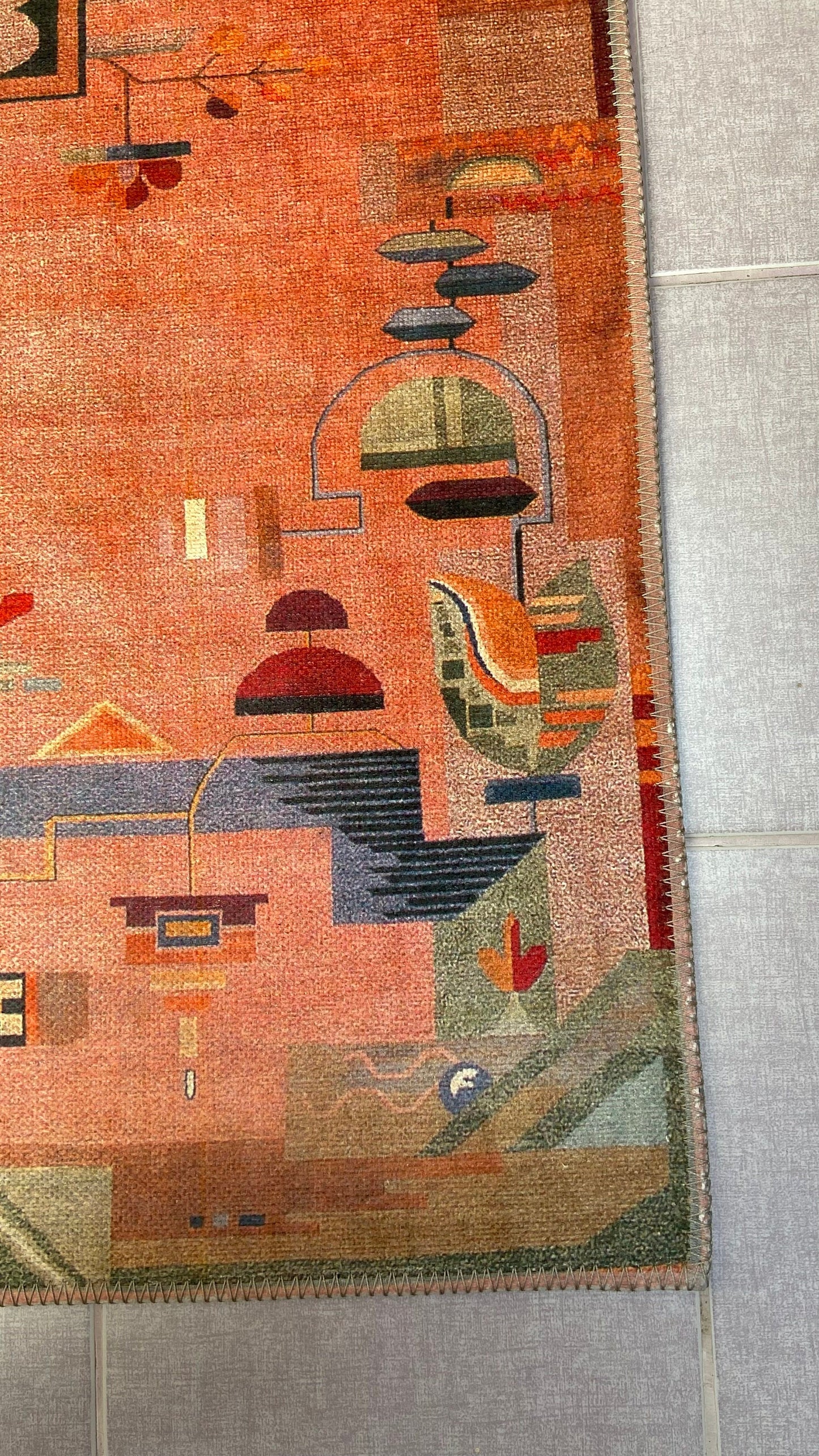 Modern Pattern Rug, 2x3 Kitchen Rug, 2x5 Hallway Runner Rug, Doormat Rug, Small Modern Rug, Decorative Floor Rug, Garden Rug, Washable Rug