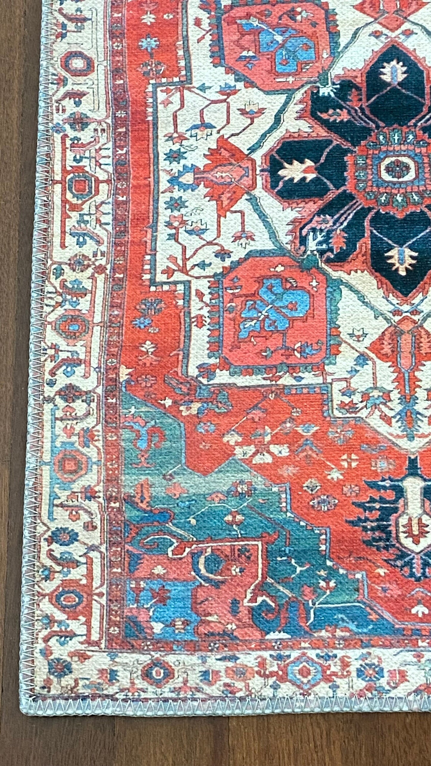 Red Small Rug, 2 x 3 ft Washable Rug, Decorative Rug, Bathroom Rug, Doormat Rug, Home Gift Rug, Non-Slip Rug, Oriental Rug,