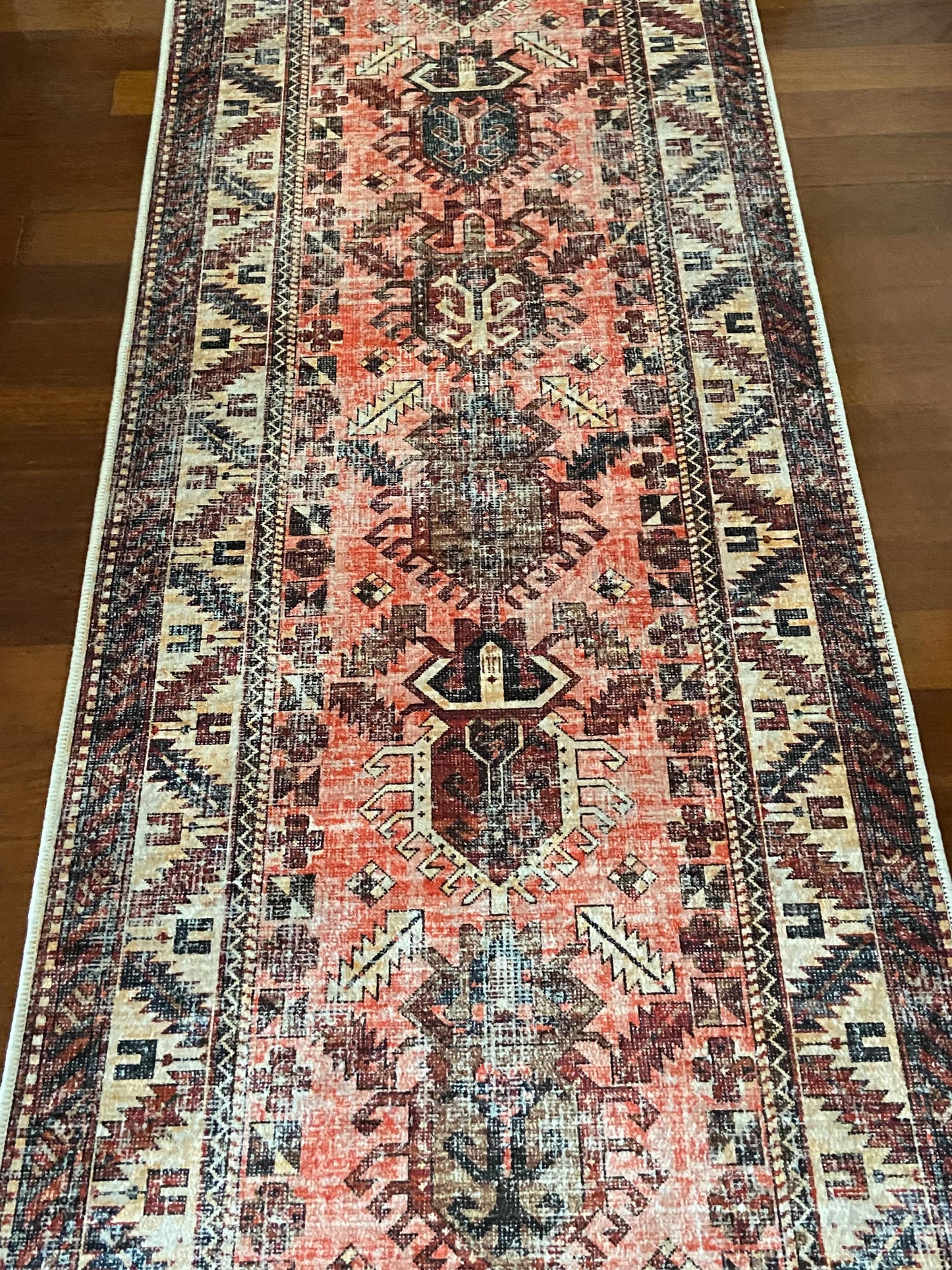 3x10 Runner Rug, Hallway Rug, Orange Runner Rug, Pink Runner Rug, Beige Runner Rug, Kitchen Runner Rug,
