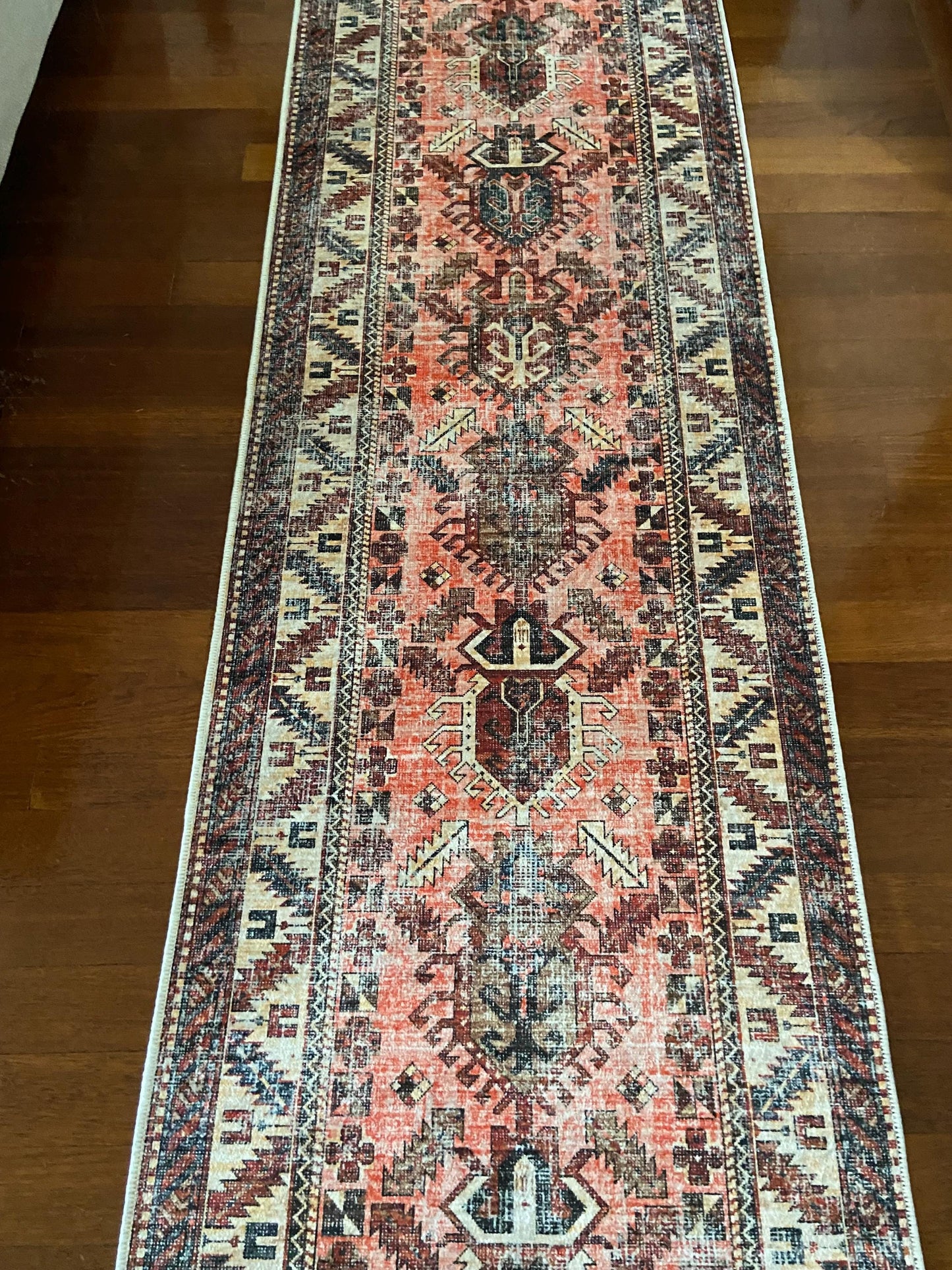 3x10 Runner Rug, Hallway Rug, Orange Runner Rug, Pink Runner Rug, Beige Runner Rug, Kitchen Runner Rug,