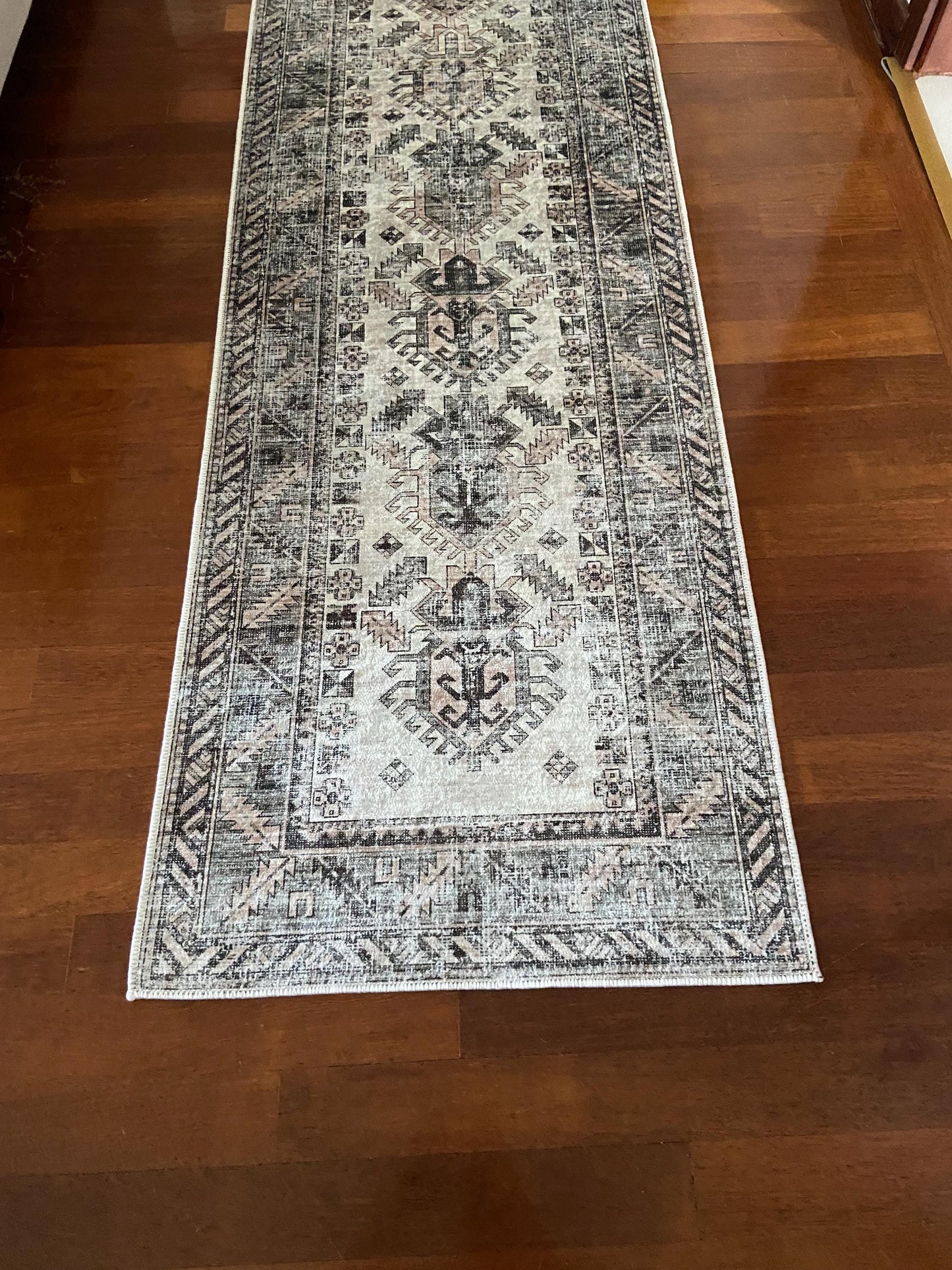 Beige Runner Rug, 3x10 Green Runner Rug, 2x9 Runner Rug, Kitchen Runner Rug, Hallway Rug, Non Slip Runner Rug